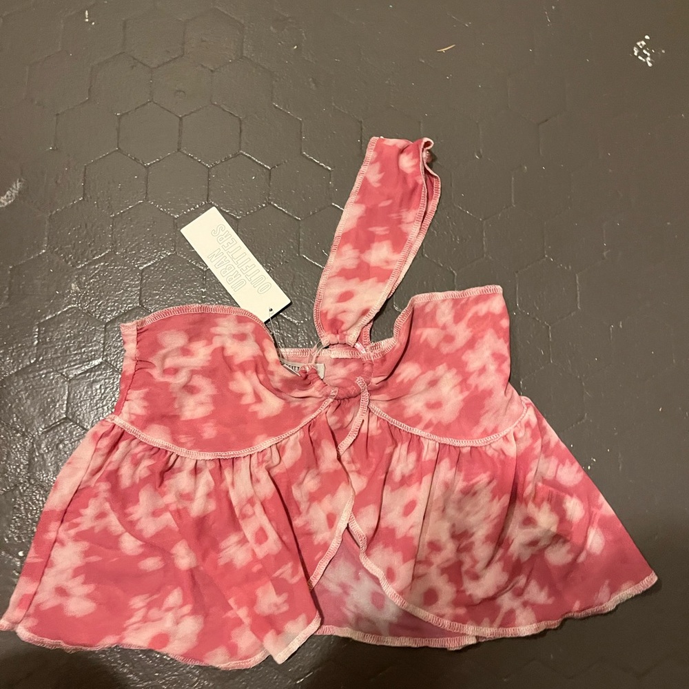 UO Rhodes One Shoulder Top - Picture 2 of 2